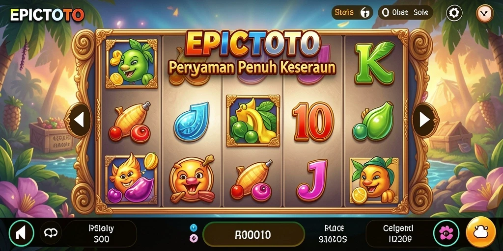 Tampilan gameplay menarik dari EPICTOTO dengan berbagai fitur slot.