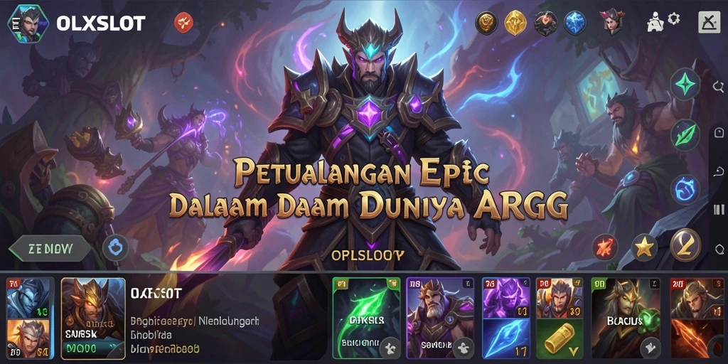 Gameplay seru OLXSLOT dengan aksi ARPG yang mendebarkan.
