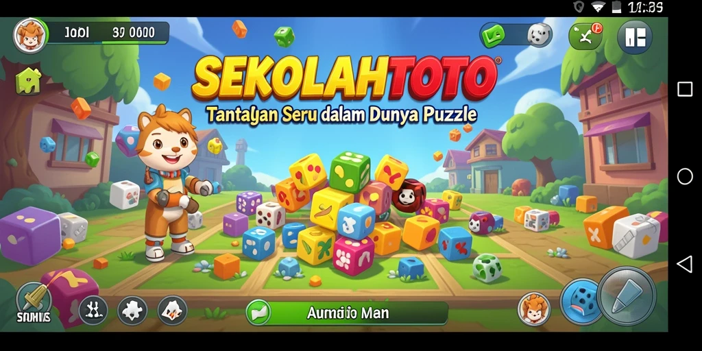 Tampilan gameplay SEKOLAHTOTO yang menarik dan penuh tantangan.