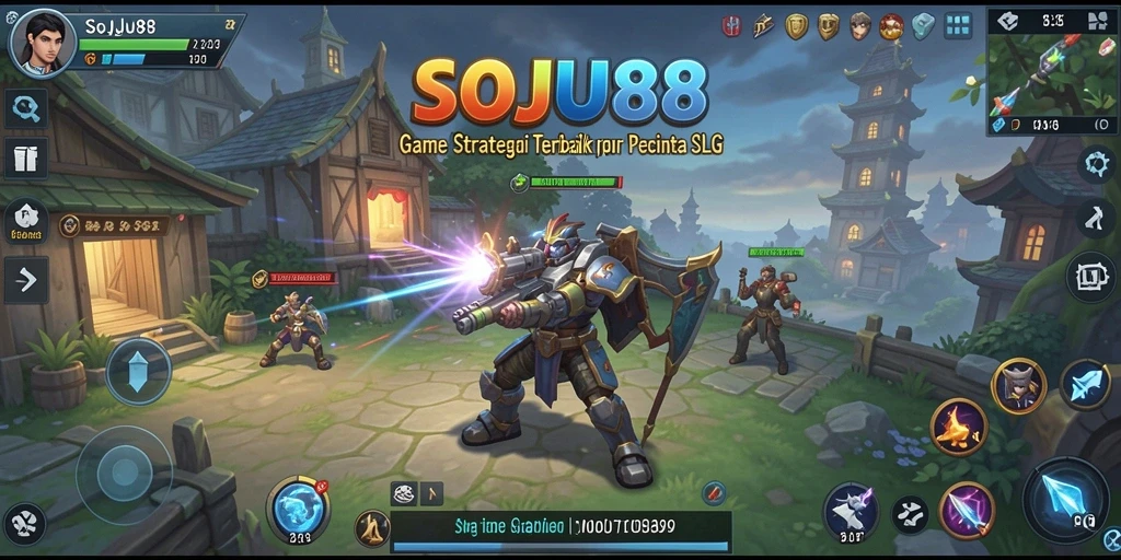 Tampilan gameplay menarik dari <strong>SOJU88</strong> yang menampilkan strategi di medan perang.