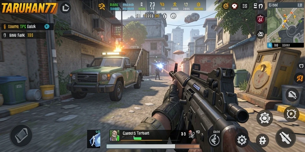 Tampilan gameplay TARUHAN77 dengan visual yang menarik.