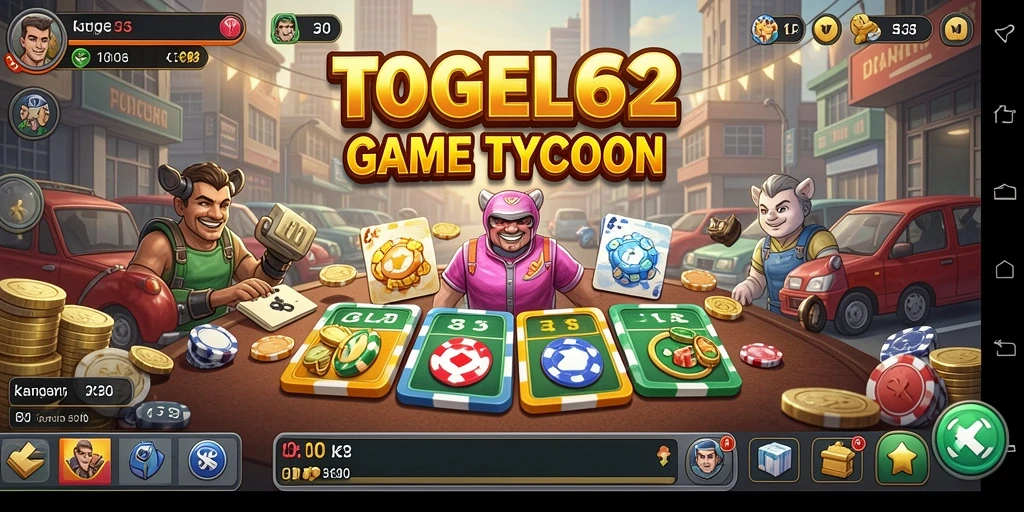 Tangkapan layar menunjukkan gameplay Tycoon yang menarik dan strategis.