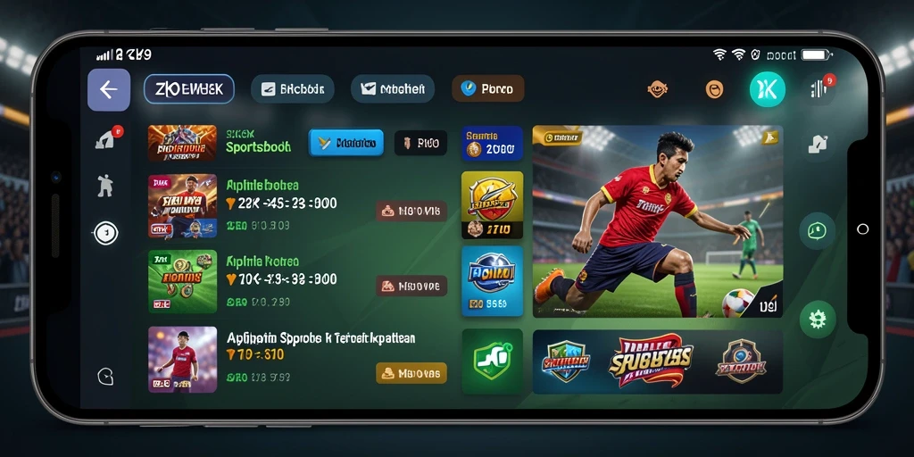 Tampilan gameplay ZK9 yang menarik dan mudah digunakan.